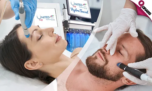 Hydrafacial for Ladies & Men at United Care Medical Center!